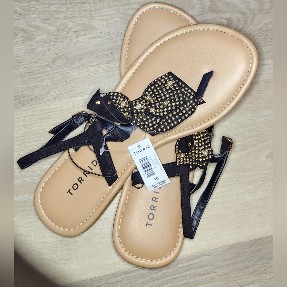 Torrid Strappy Sandal Size 10